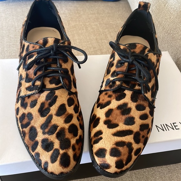 Nine West Henley leopard oxfords - Picture 2 of 6